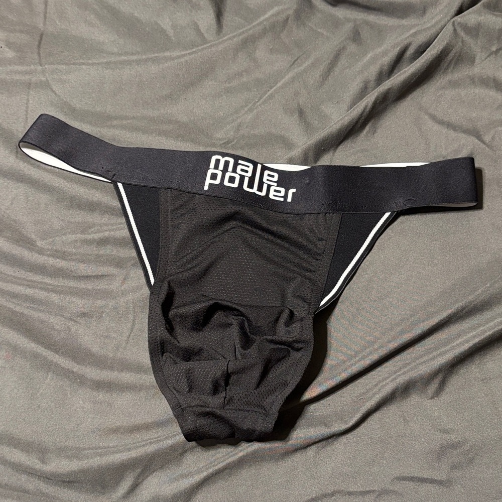 Male Power Black Thong (18)